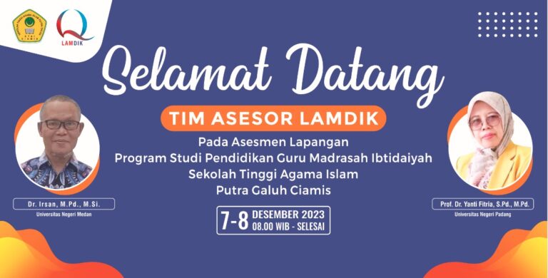 BERITA | ASESMEN LAPANGAN OLEH LAMDIK, PRODI PGMI