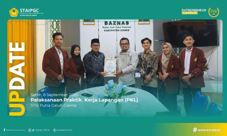 Mahasiswa Perbankan Syariah STAI Putra Galuh Ciamis Laksanakan PKL di BAZNAS dan Bank BJB Syariah