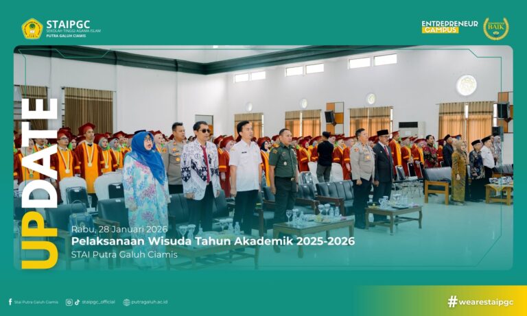 STAI Putra Galuh Ciamis Kukuhkan 138 Sarjana dalam Wisuda Tahun Akademik 2025/2026