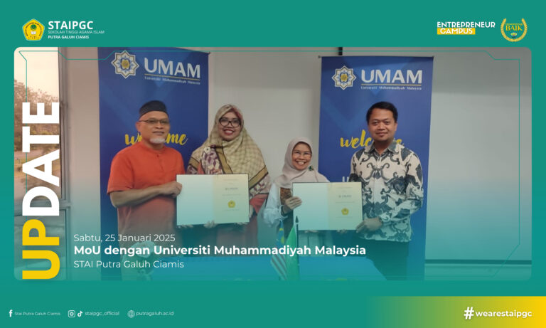 STAI Putra Galuh Ciamis Jalin Kerja Sama Internasional dengan Universiti Muhammadiyah Malaysia